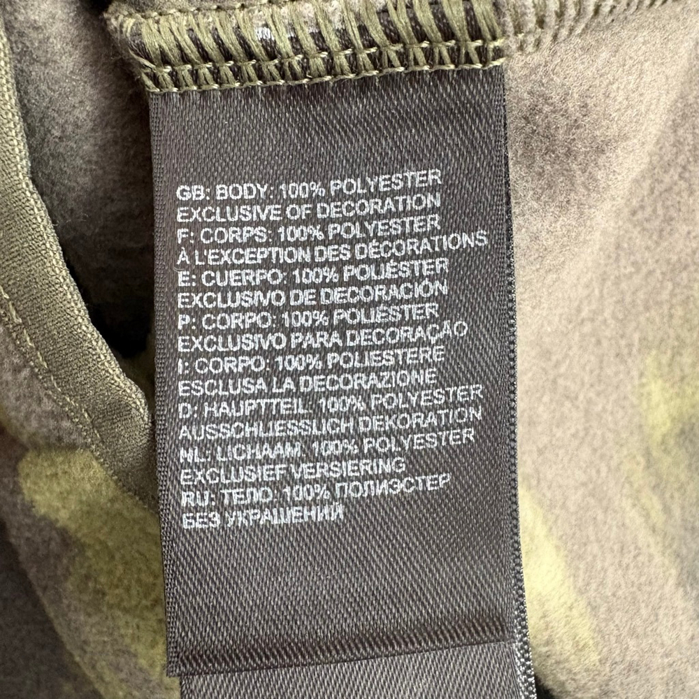 The North Face Fleece Pullover XL Green - Picture 8 of 8